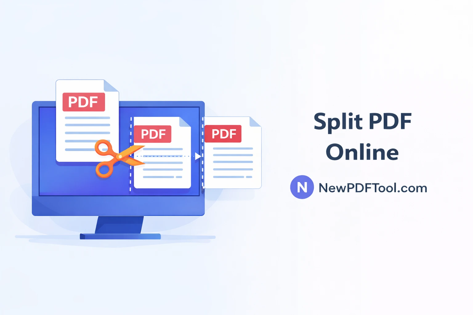 Split PDF Online – Separate PDF Pages Easily | New PDF Tool
